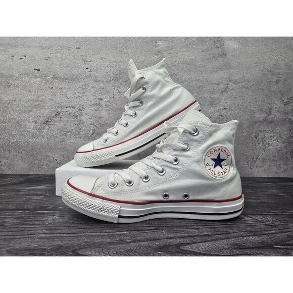 Converse Chuck Taylor All Star High Top Unisex Women 8 Men size 6 White - Picture 2 of 9